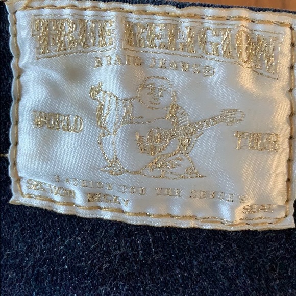 True religion dark blue jeans - Picture 3 of 6